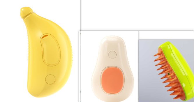 Steamy Cat Brush – Electric Self-Cleaning Steam Grooming Comb for Cats & Dogs