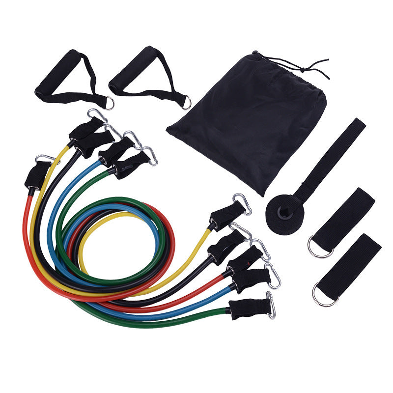Portable Fitness Rally – Resistance Band Strength Trainer for Home & Travel Workouts