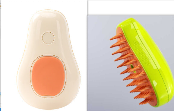 Steamy Cat Brush – Electric Self-Cleaning Steam Grooming Comb for Cats & Dogs